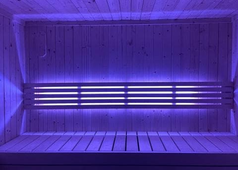 SaunaLife Mood Lighting for Model X7 Sauna Color LED Light System for SaunaLife X7 Sauna-Sweat Serenity