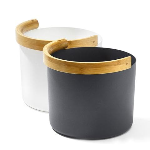 Kolo Bucket 2 Sauna Bucket with curved Handle Bamboo/Aluminum 1.5Gal-Sweat Serenity