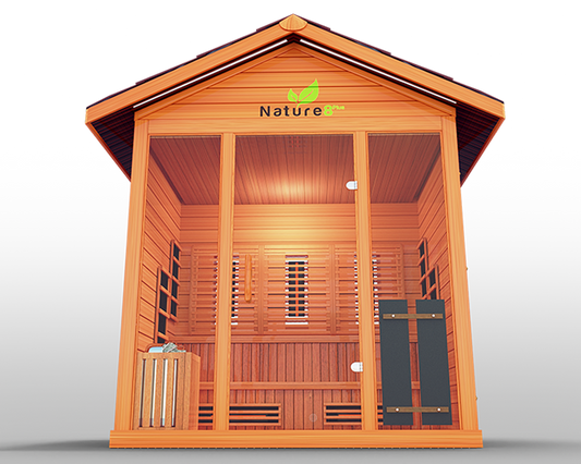 Medical Breakthrough Nature 8Plus Full-spectrum Infrared Outdoor Sauna-Sweat Serenity