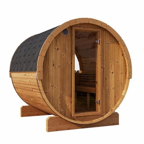 SaunaLife Model E7W Sauna Barrel-Window-Sweat Serenity
