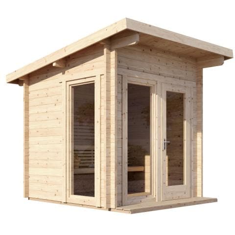 SaunaLife Model G4 Outdoor Home Sauna Kit Garden-Series Outdoor Home Sauna Kit - Up to 6 Persons-Sweat Serenity